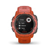 Garmin Instinct Outdoor GPS Watch Flame Red 1.77" x 1.77" x 0.60"