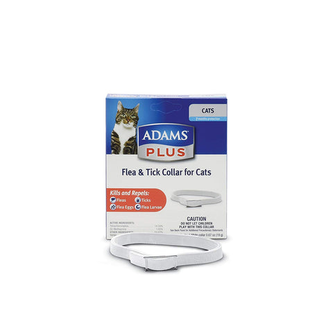 Adams Plus Flea and Tick Collar for Cats and Kittens (Breakaway Collar)
