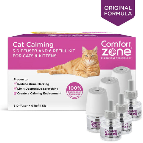 Comfort Zone Cat Calming Diffuser Kit