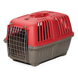Midwest Spree Plastic Pet Carrier Red 18.875" x 12.75" x 12.75"
