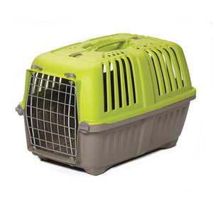 Midwest Spree Plastic Pet Carrier Green 21.875" x 14.25" x 14.25"