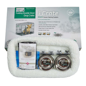 Midwest iCrate Dog Crate Kit Extra Small 22" x 13" x 16"