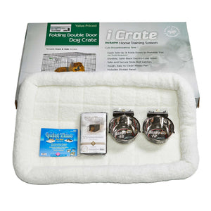 Midwest iCrate Dog Crate Kit Large 36" x 23" x 25"