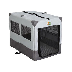 Midwest Canine Camper Sportable Crate Gray 31" x 21.50" x 24"