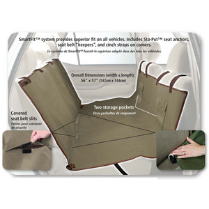 PetSafe Solvit Waterproof Hammock Seat Cover Tan 57" x 56" x 0.2"