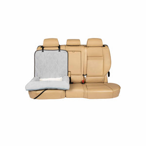 PetSafe Happy Ride Car Dog Bed Bucket Seat Grey 40" x 23" x 5"