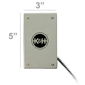 K&H Pet Products Snuggle Up Bird Warmer Small / Medium Gray 5" x 3" x 0.5"