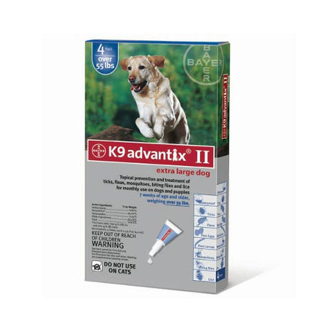 Advantix Flea and Tick Control for Dogs Over 55 lbs 4 Month Supply