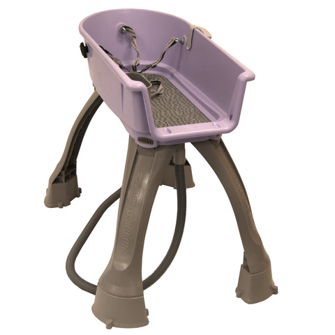 Booster Bath Elevated Dog Bath and Grooming Center Flat Rate Shipping Medium Lilac 33" x 16.75" x 10"