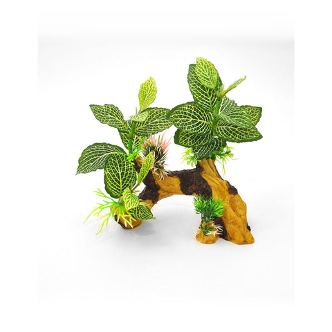 BioBubble Decorative Tiger Root Green 7" x 4" x 10"
