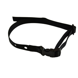 Leather Brothers Adjustable Quick Release Nylon Replacement 3/4 Inch Collar Strap Black 24" x 0.75" x 0.1"