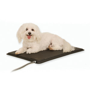 K&H Pet Products Lectro-Kennel Heated Pad Small Black 12.5" x 18.5" x 0.5"