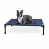 K&H Pet Products Original Pet Cot Elevated Pet Bed Medium Blue 25" x 32" x 7"
