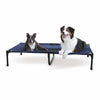 K&H Pet Products Original Pet Cot Elevated Pet Bed Extra Large Blue 32" x 50" x 9"