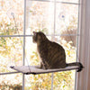 K&H Pet Products Window Lounger Cat Perch Natural 12" x 23" x 14"