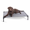 K&H Pet Products All Weather Pet Cot Large Gray 30" x 42" x 7"