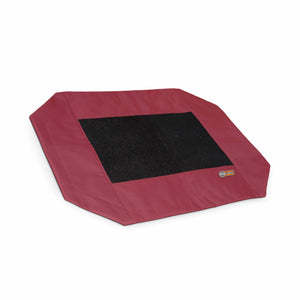 K&H Pet Products Original Pet Cot Replacement Cover Large Red 30" x 42" x 0.2"