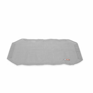 K&H Pet Products All Weather Pet Cot Replacement Cover Medium Gray 25" x 32" x 0.2