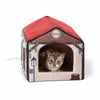 K&H Pet Products Thermo-Indoor Pet House Cottage Design Tan 16" x 15" x 14"