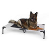 K&H Pet Products Original Pet Cot Elevated Pet Bed Extra Large Taupe/Black 32" x 50" x 9"