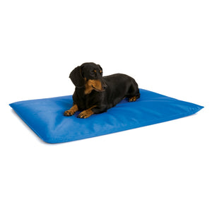 K&H Pet Products Cool Bed III Thermoregulating Pet Bed Small Blue 17" x 24" x 0.5"