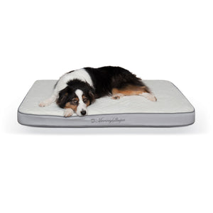 K&H Pet Products Memory Sleeper Pet Bed Gray 29" x 45" x 3.75"