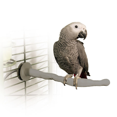 K&H Pet Products Bird Thermo-Perch Gray 13" x 1.25" x 1.25"