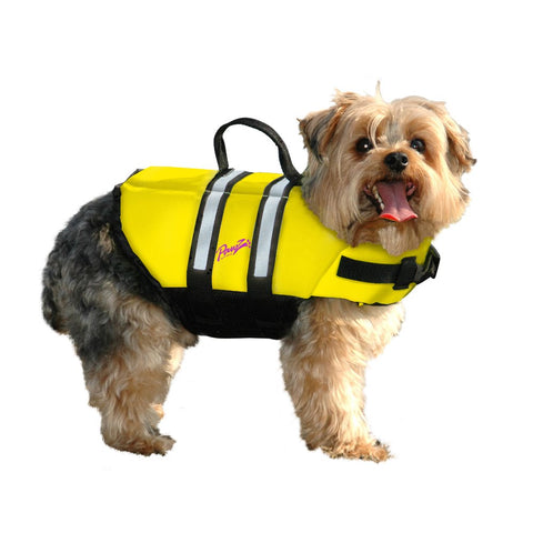 Pawz Pet Products Nylon Dog Life Jacket Extra Large Yellow