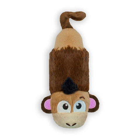 Petstages Stuffing Free Lil' Squeak Monkey Brown / Yellow
