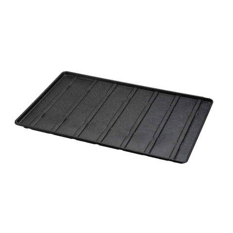 Richell Expandable Floor Tray Small Black 37"-62.2" x 24.8" x 1"