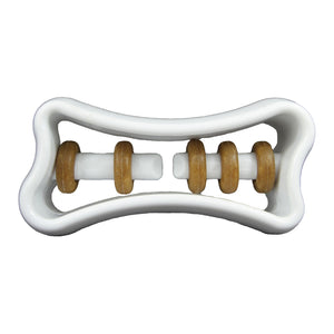 Starmark Dog Treat Ringer Bone White 6" x 3.75" x 2"